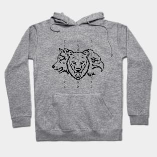 Graphic Animals Hoodie